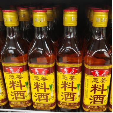 鲁花自然鲜料酒 烹调调味炖肉炒菜厨房佐料 整箱批发 500ml*12瓶