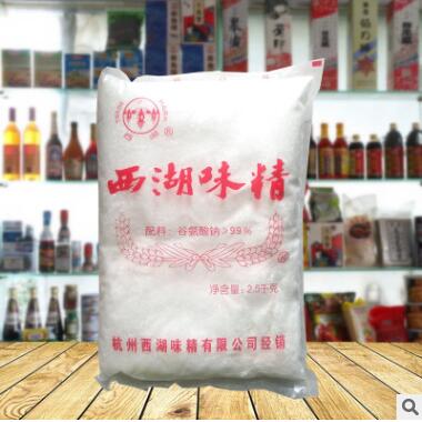 杭州西湖味精2.5公斤整袋4包 餐厅 食堂 酒店 加工厂调味料图3