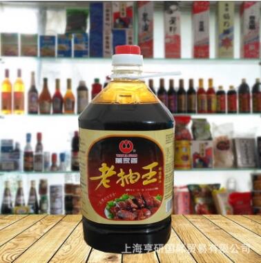 厂家直销 台湾万家香酱油 老抽王 4.3升*1桶 凉拌炒菜