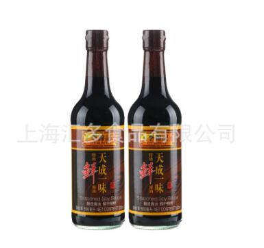 李锦记天成一味特级鲜酱油500ml*12瓶 清蒸小炒 凉拌点蘸 烧汤