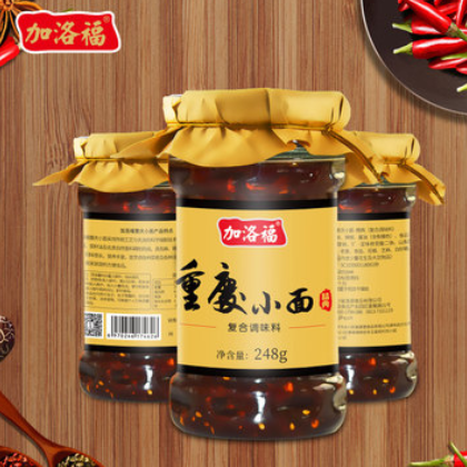 加洛福正宗重庆小面调料248g*20瓶拌面汤面煮面担担面拌面调料包图2