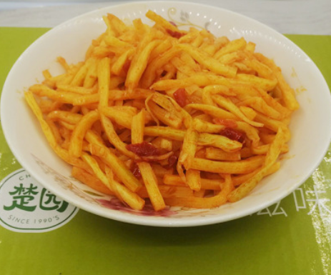 红油笋丝调味笋丝即食 喝粥下饭菜小菜零食自制 早餐酱菜散装图3