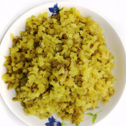 原味榨菜丁 散装下饭菜拌面拌饭榨菜 木耳萝卜酱腌菜图2