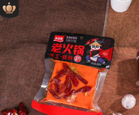六六红火锅底料供应商 牛油手工火锅底料 200g 火锅底料批发图2
