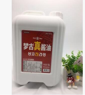 韩式餐饮寿司店用酱油 梦古真酿造酱油 调味品13L酱油图2