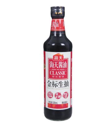 海天金标生抽 点蘸凉拌小炒酱油