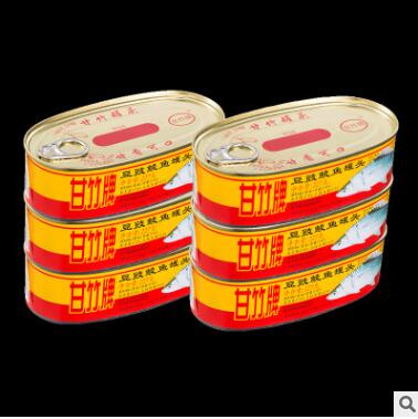 甘竹牌 鲮鱼罐头 广东特产鱼肉罐头 即食配菜下饭食品图3