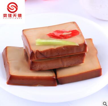 沈师傅鸡蛋干350g袋装开袋即食四川特产豆腐干休闲零食豆制食品图3