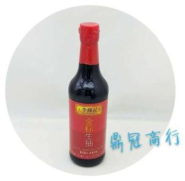 李锦记金标生抽1*12*500ML 烹饪调料酱油