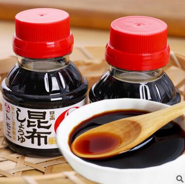 日本进口日高昆布酿造酱油儿童酱油宝宝辅食低盐调味酱拌饭汁图2