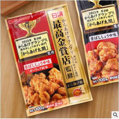 日本原装进口日清炸鸡粉家用蒜香鸡排鸡块调味料脆皮裹粉炸粉110g图2