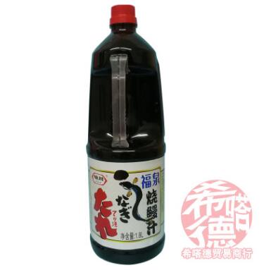 坂川福泉烧鳗汁1.8L日本调料日式寿司料理烧鳗汁鳗鱼汁照烧汁
