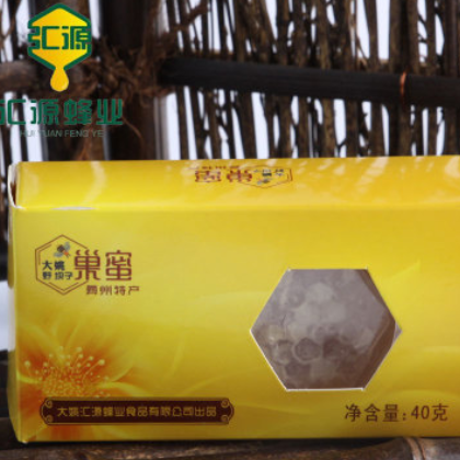 云南土特产蜂蜜 农家巢蜜盒装40g过节送礼 原生态土蜂蜜 厂家批发