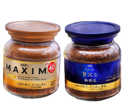 日本进口AGF blendy/maxim马克西姆速溶醇香无糖纯黑咖啡粉80g图3