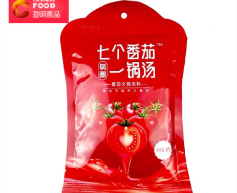 厂家直番茄火锅底料187g米线番茄酱麻辣烫底料商用调味料七个番茄图2