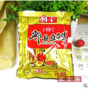 科丰郫县豆瓣酱200g*30袋整箱批发四川红油豆瓣酱调味品辣椒酱图2