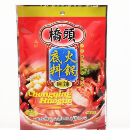 重庆桥头火锅底料200g 48袋/箱 还有400克