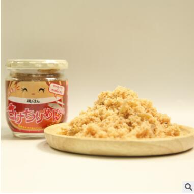 日本进口 儿童拌饭 海矶三文鱼松65g/瓶图2