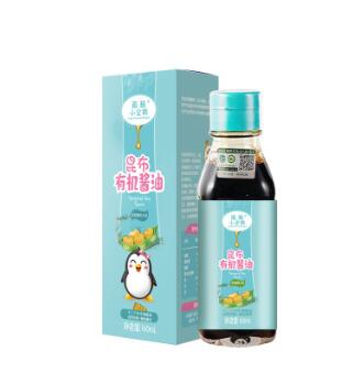 南极小企鹅 儿童有机酱油 昆布原味蔬菜汁 调味料 辅食搭档 160ml图2