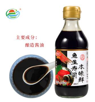 天禾200ml 一统原创 鱼生寿司本味鲜 日式酱油 寿司酱油 鲜味酱油