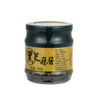 新货黑芝麻酱2瓶江浙沪包邮富味乡纯芝麻酱250克拌面凉菜火锅蘸料图3