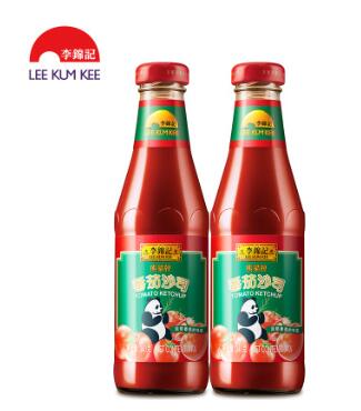 李锦记番茄沙司340g*12瓶 番茄酱番茄酱料 薯条蘸点 宝宝薯条蘸酱图2