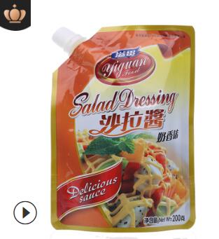 溢贯沙拉酱200g香甜奶香味水果蔬菜沙拉紫菜包饭日本寿司披萨材料图2