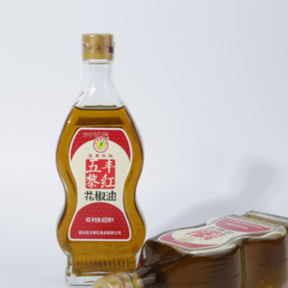 五丰黎红花椒油四川产汉源特麻家用瓶装麻油400ml凉拌烹饪火锅图2