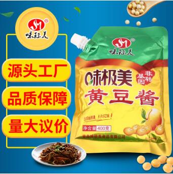 厂家批发400g黄豆酱山东特产大豆黄豆酱原酿酱调料电商图2