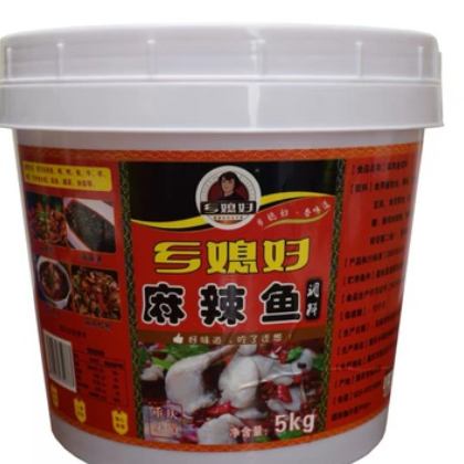 餐饮桶装龙虾调料青花椒麻辣鱼，香辣干锅，重庆 火锅底料 5公斤