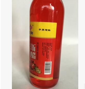 雪阳大红浙醋620ml.12瓶蟹虾水饺蘸料 食用大红酿造浙醋图3