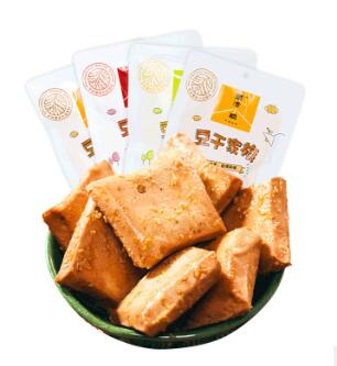 【齐善素食_豆干家族】素食品级台式豆干小包装零食麻辣五香原味图2