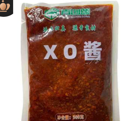 青创颂【厂家】批发定制XO酱500g小银鱼蘸料餐饮火锅店专用蘸酱料图3