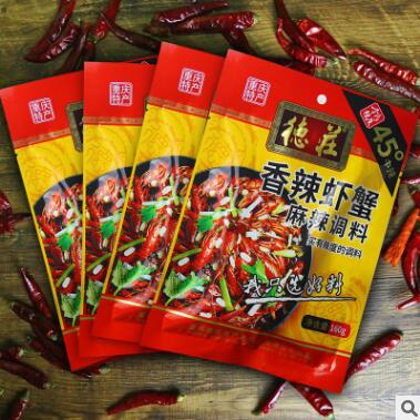 德庄香辣虾蟹麻辣调料8000g整箱优惠商用田螺花甲海鲜小龙虾调料图3