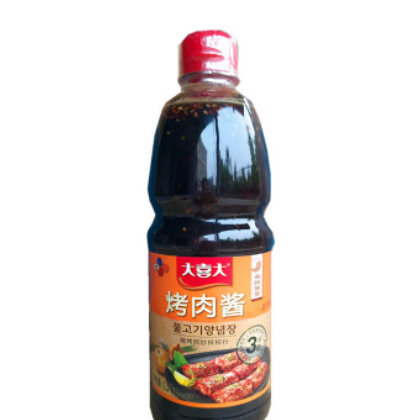 正品大喜大烤肉酱1.2kg希杰酱香韩式BBQ烧烤酱五花肉腌料鸡翅蘸酱图3
