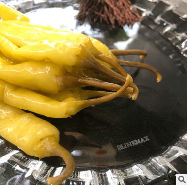 广西批发5斤/袋辣椒腌制酸辣椒白辣椒泡椒泡凤爪餐饮炒菜调味真空图2
