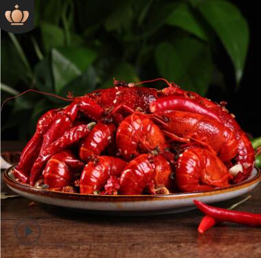 虾之味麻辣小龙虾1000g十三香龙虾熟食即食海鲜4-6钱蒜泥香辣龙虾图2