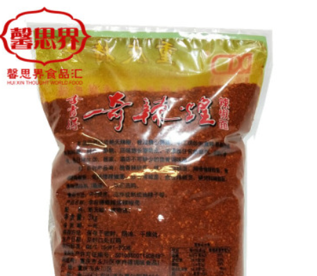 重庆李肖得超辣奇辣煌海椒面辣椒面小面酸辣粉中粗辣椒面3kg图2