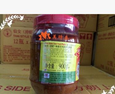 泰国进口仙女冬阴功风味酱持虾900g 泰式酸辣火锅风味图2