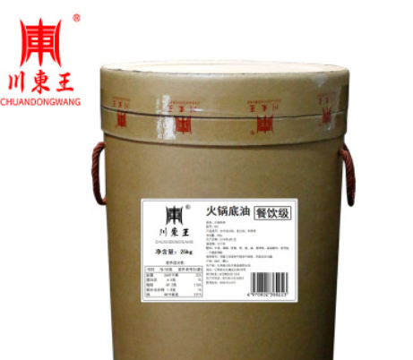 批发麻辣全牛油火锅底油川东王桶装25kg餐饮店专用配方料产地直销图3