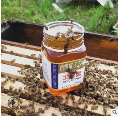 江西土蜂蜜乌桕蜜中华蜂蜜500g深山百花蜜图2