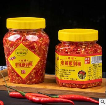 手工自制剁辣椒450g 下饭剁椒鱼剁椒开胃小米椒辣椒酱图3