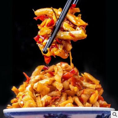 湖南农家剁椒萝卜下饭菜600g大瓶装自制香辣萝卜图3