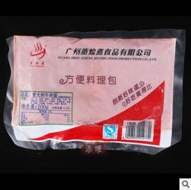 意大利牛肉酱 200g 速食料理包批发冷冻快餐食品广州蒸烩煮调理包图2