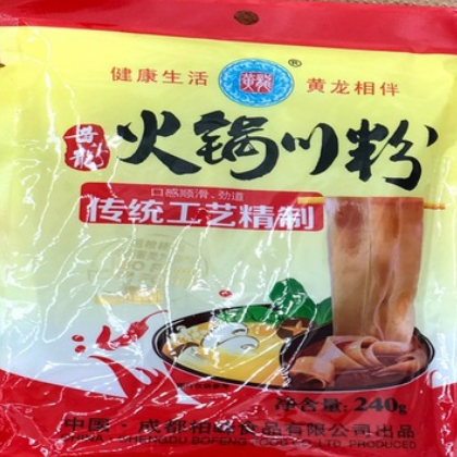 正宗四川特产黄龙火锅川粉粉皮粉条240g*50袋图3