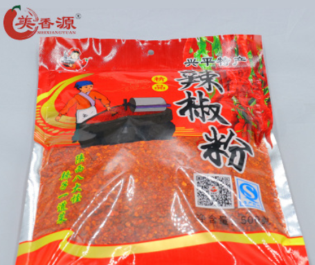 陕西石碾辣椒面500g 烧烤五香辣面 秦椒辣椒粉产地批发