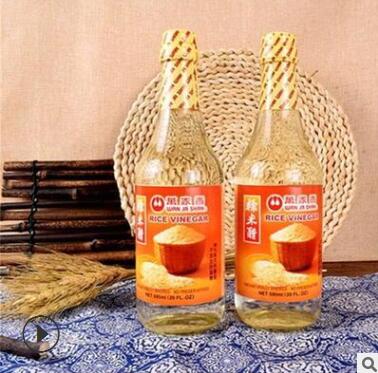 台湾原装进口产品 万家香糯米醋595ML*12瓶