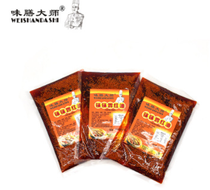 味膳大师钵钵鸡调料400g香辣红油冷锅串串底料凉拌菜口水鸡调味料图2