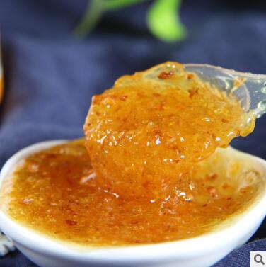 云南特产450g蜂蜜桂花酱 烘焙汤圆馅料 糖桂花蜜 冰粉配料图2