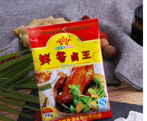 味康源鲜香卤王袋装50g 家庭餐饮卤料香料调味料批发图3
